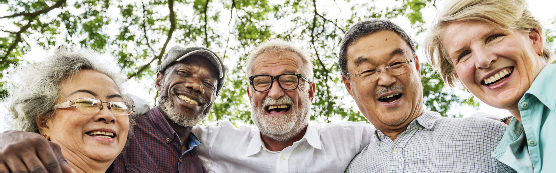 Group of people smiling and laughing